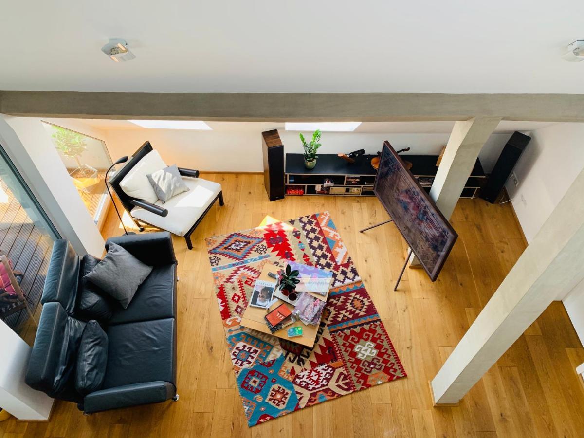 하노버 Exklusives Penthouse Im Ehemaligen Bunker 아파트 외부 사진