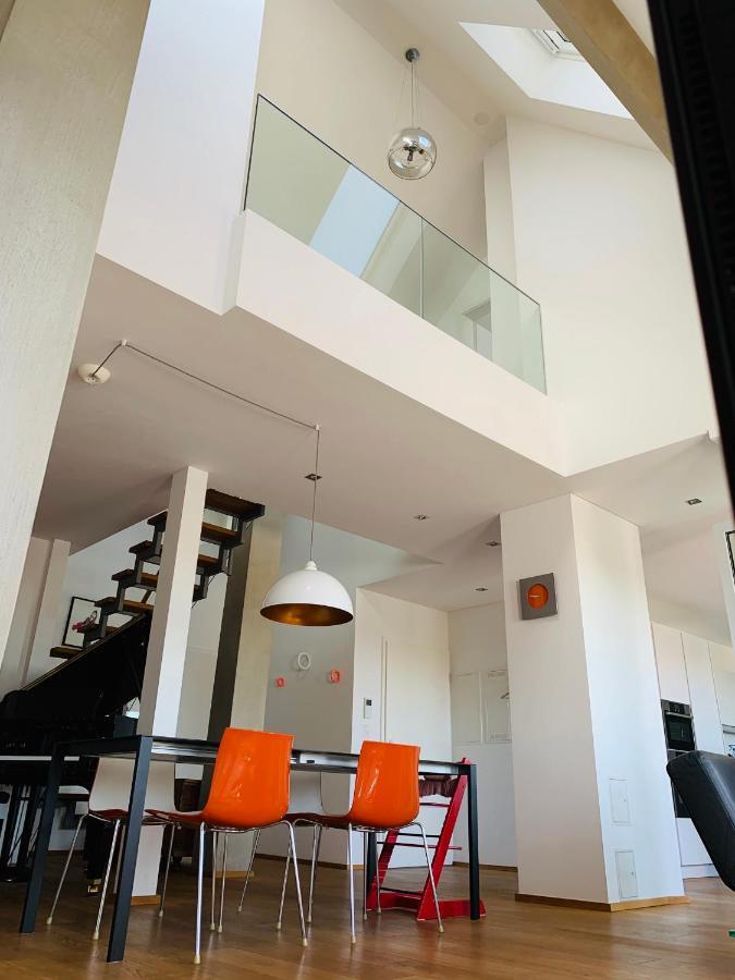 하노버 Exklusives Penthouse Im Ehemaligen Bunker 아파트 외부 사진